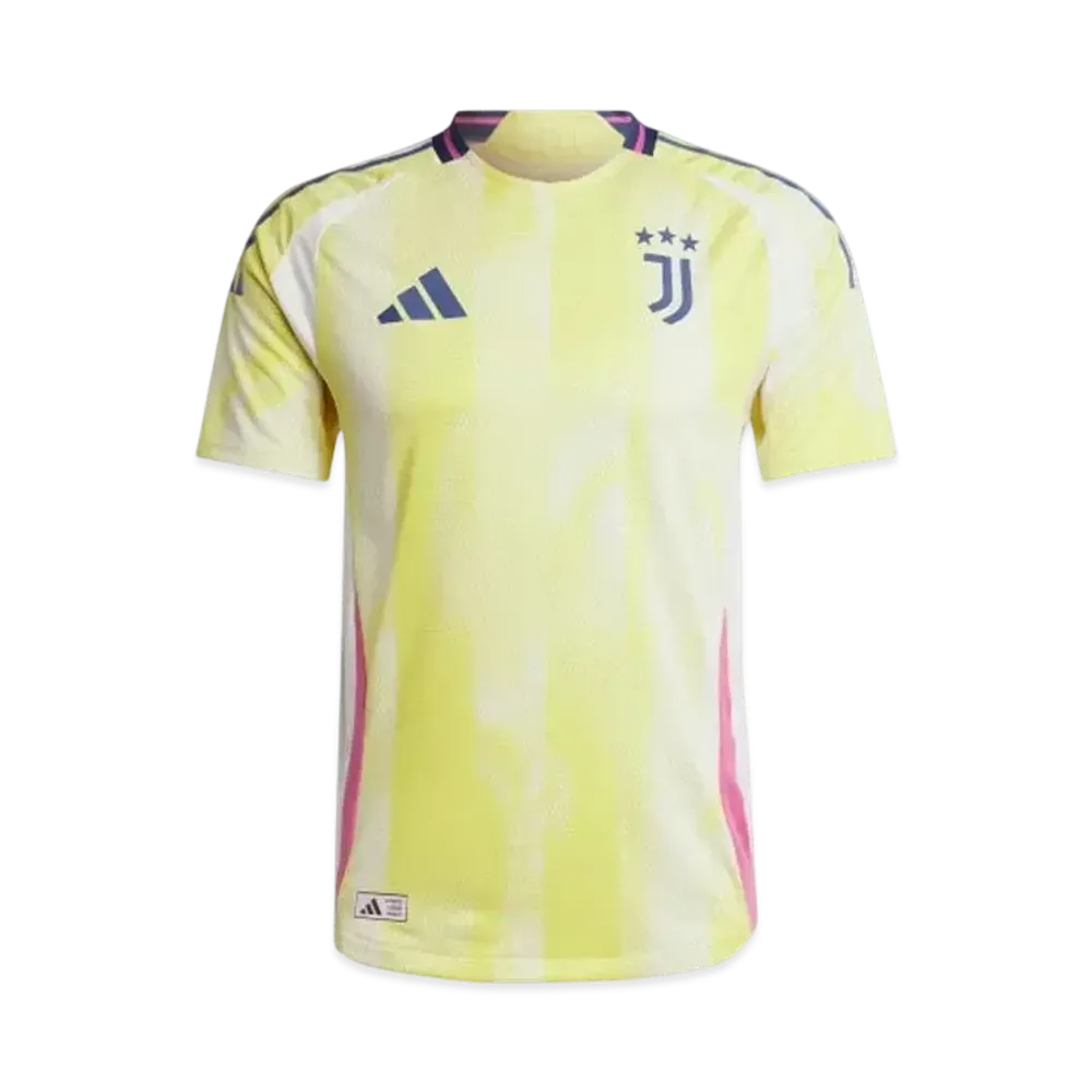 adidas Juventus 24/25 Away Authentic Uniform "Pure Sulfur"