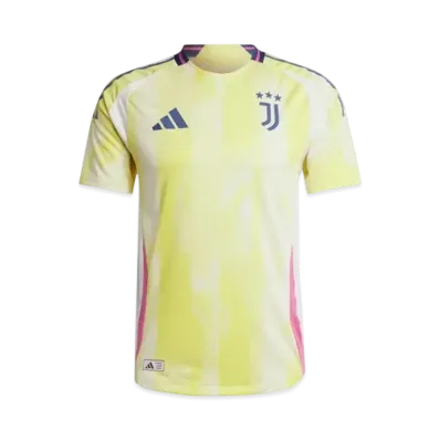 adidas Juventus 24/25 Away Authentic Uniform "Pure Sulfur"
