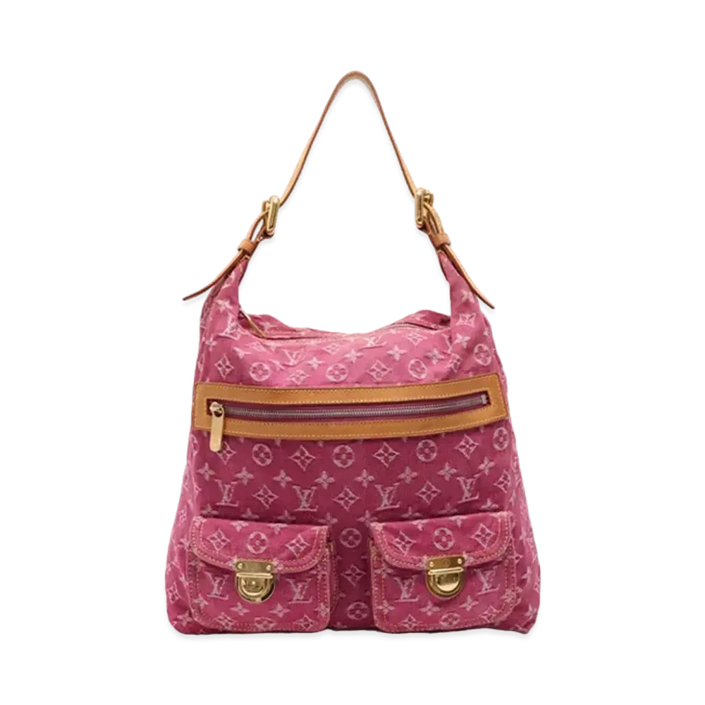 Louis Vuitton Baggy GM Monogram Denim "Fuchsia"