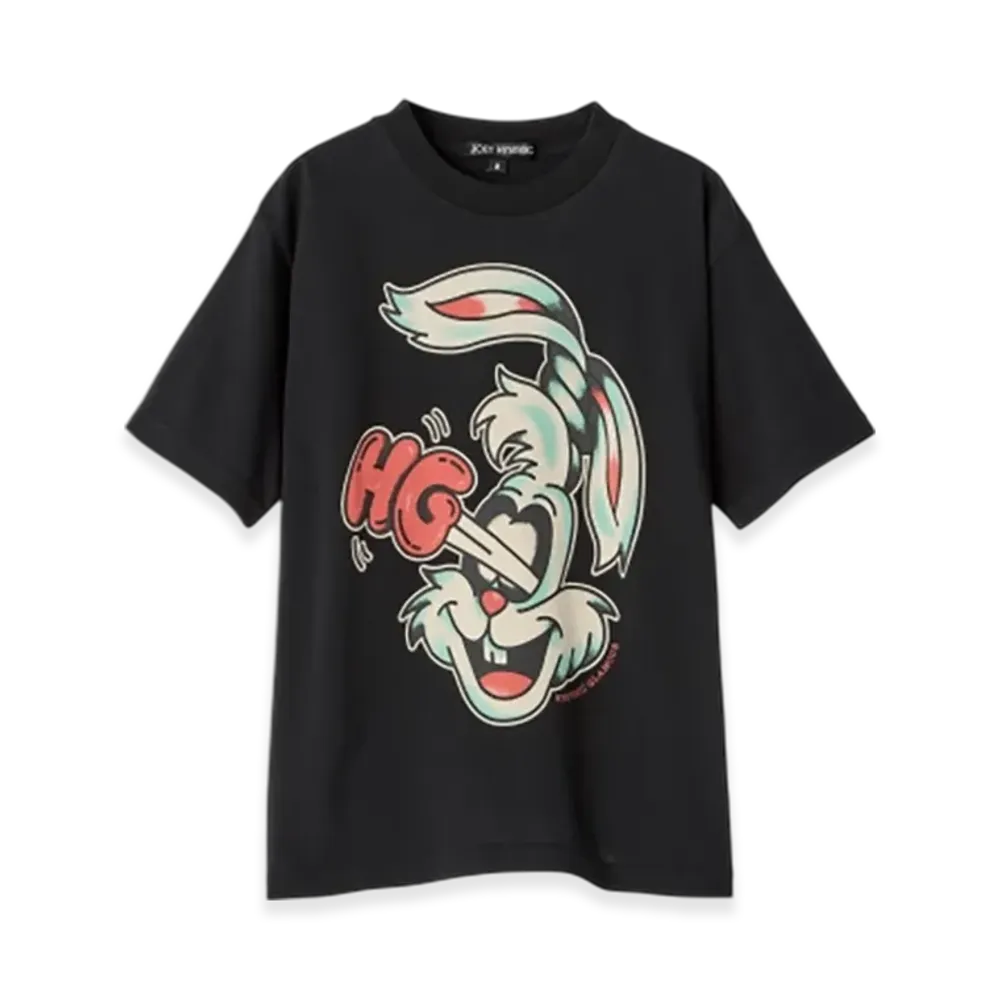 HYSTERIC GLAMOUR Hysteric Rabbit T-Shirt "Black"