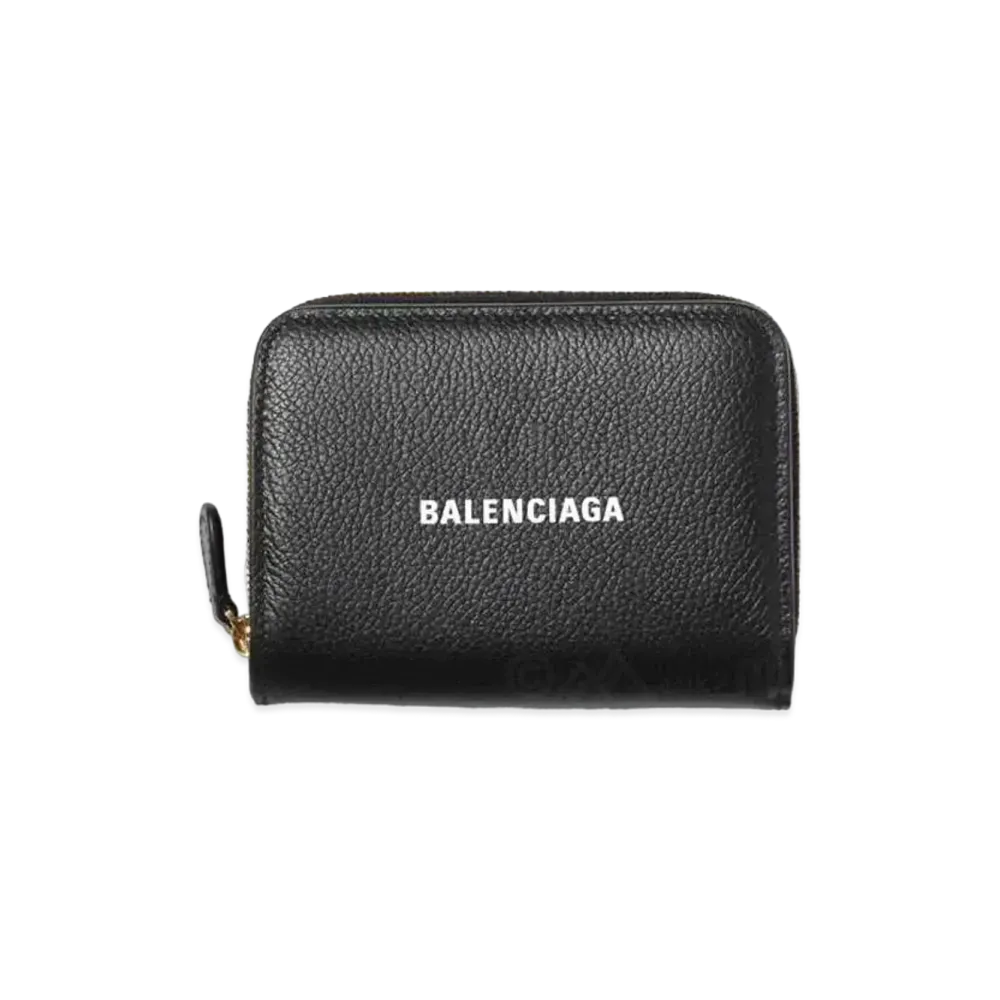 BALENCIAGA Cash Bilfold Compact Wallet ”Black”