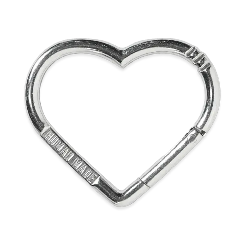 HUMAN MADE Heart Carabiner "Silver"