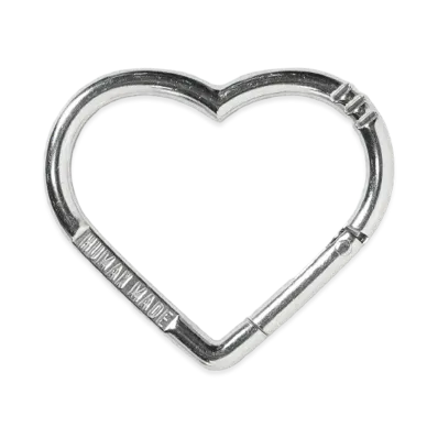 HUMAN MADE Heart Carabiner "Silver"