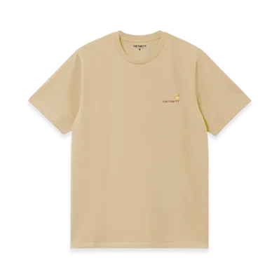 Carhartt WIP S/S American Script T-Shirt "Rattan"