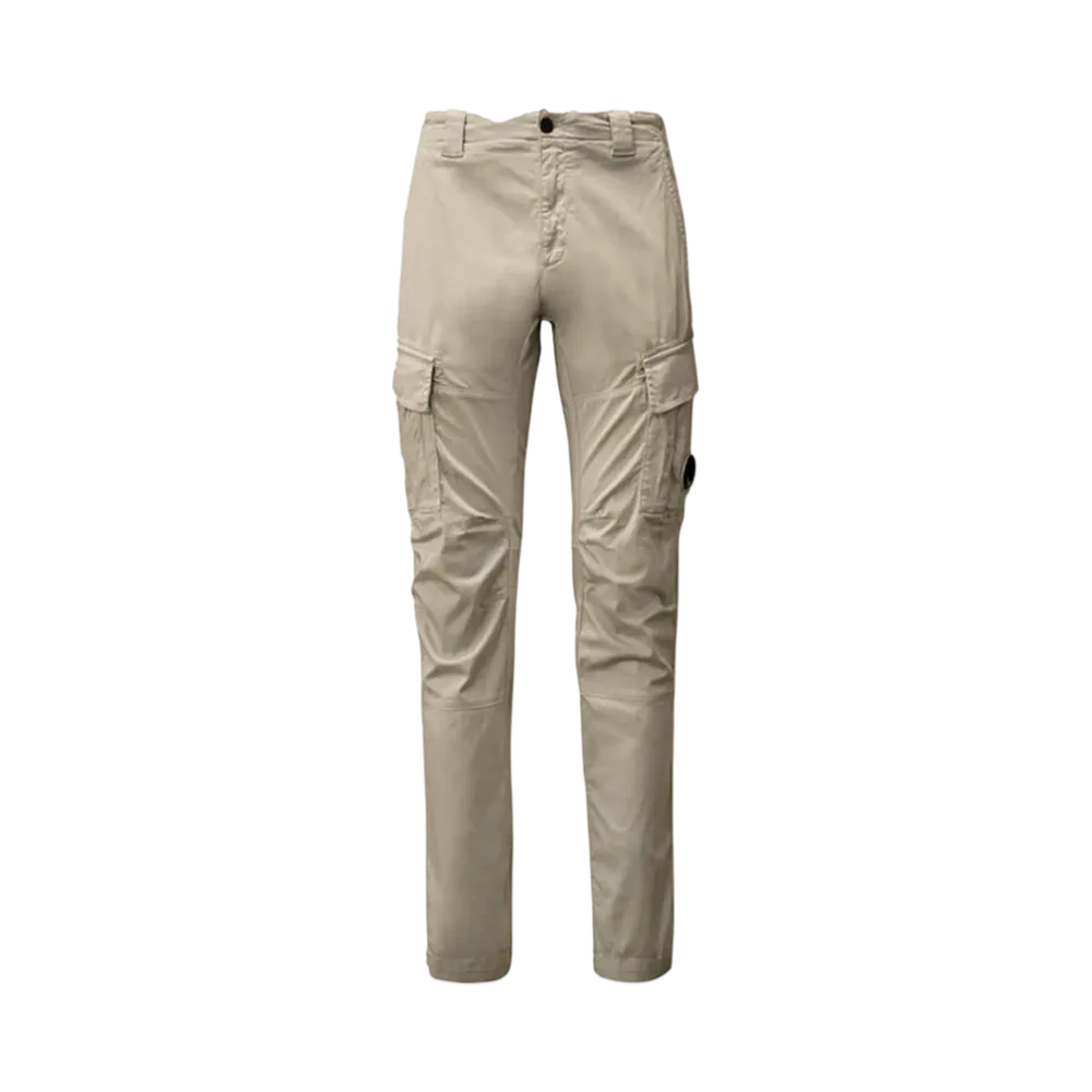 C.P. Company Stretch Sateen Cargo Lens Pants "Blue Fox Grey"