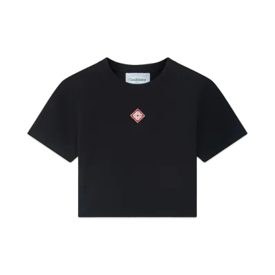 Casablanca Diamond Logo Stretch T-Shirt "Black"