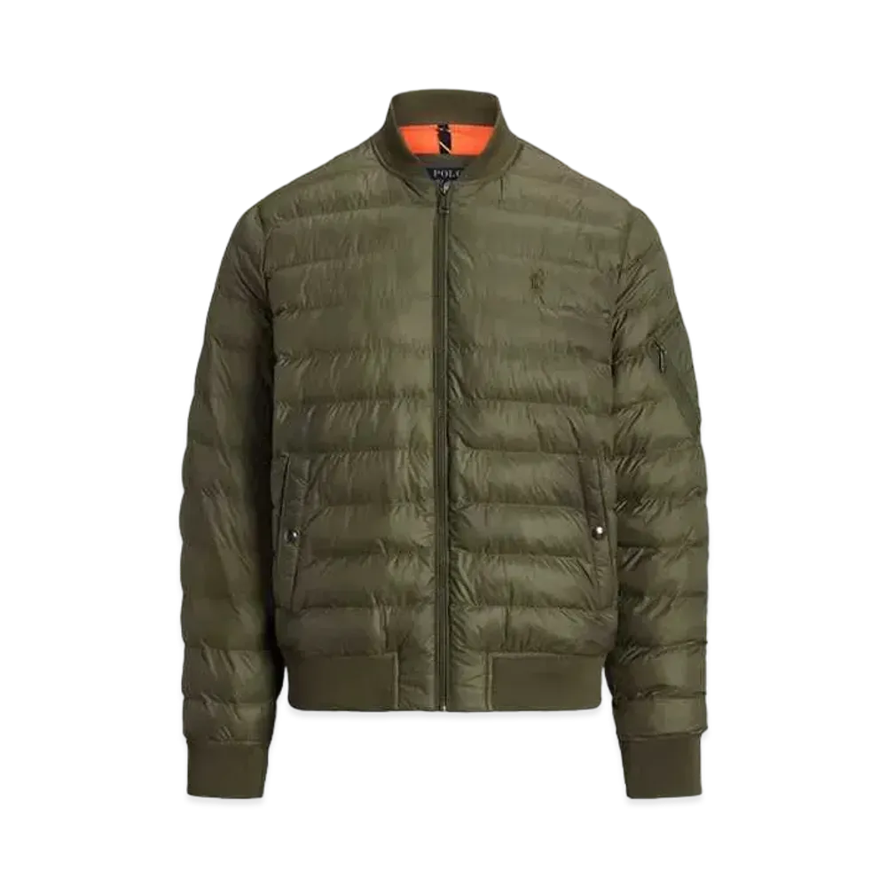 Polo Ralph Lauren Packable Water Reperant Bomber Jacket "Green"