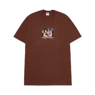 Supreme Aeon Flux Gun Tee "Brown"