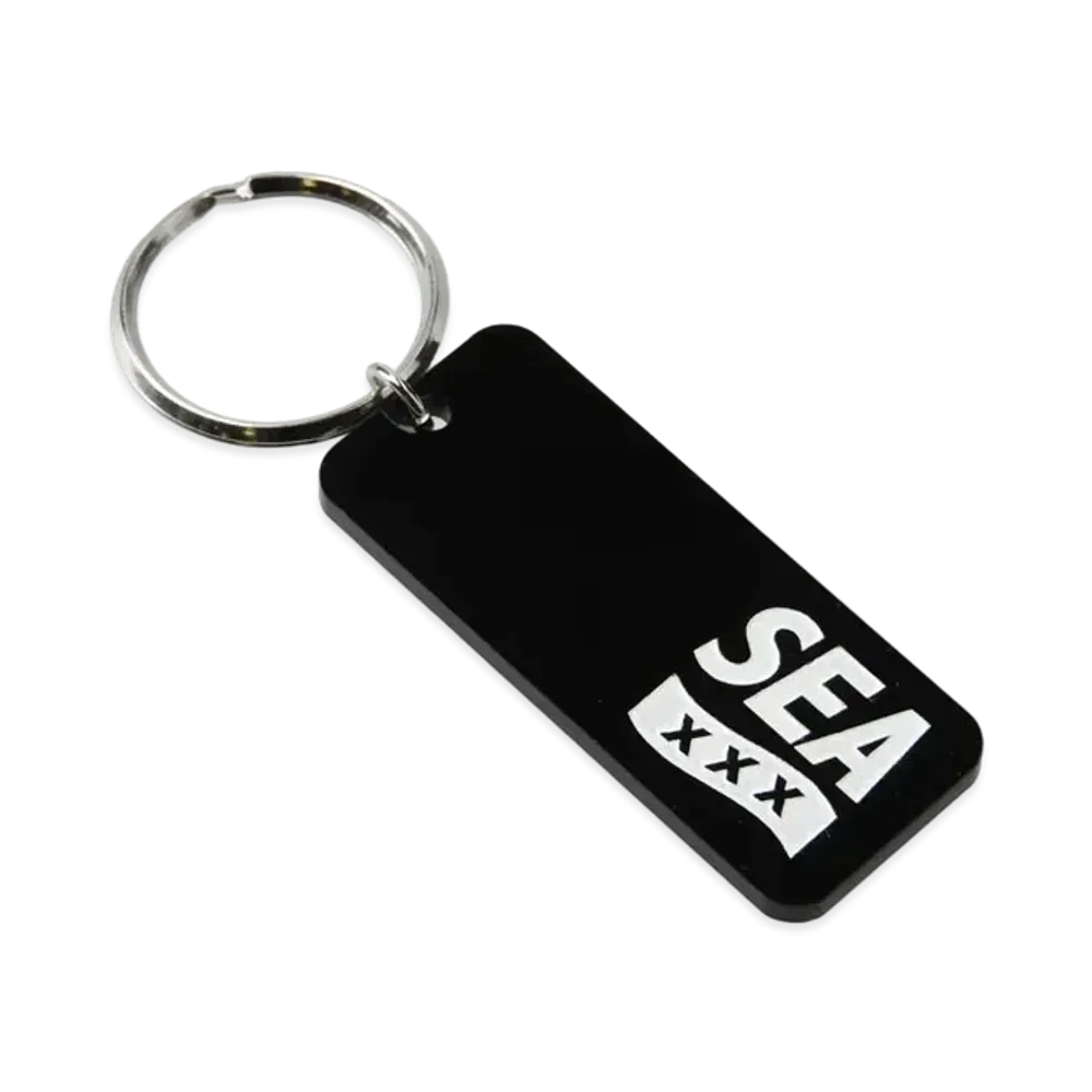 WIND AND SEA x GOD SELECTION XXX Key Tags "Black"