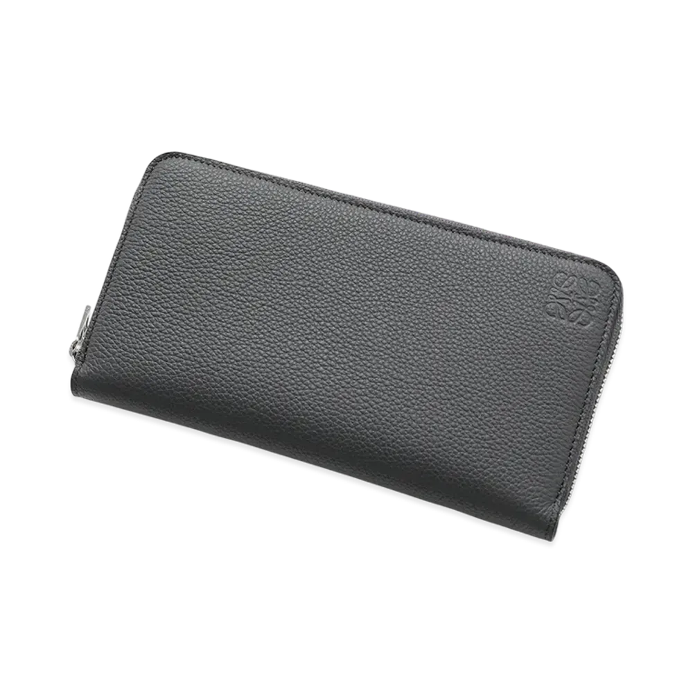 LOEWE Zip-around Wallet Anagram Logo "Anthracite"