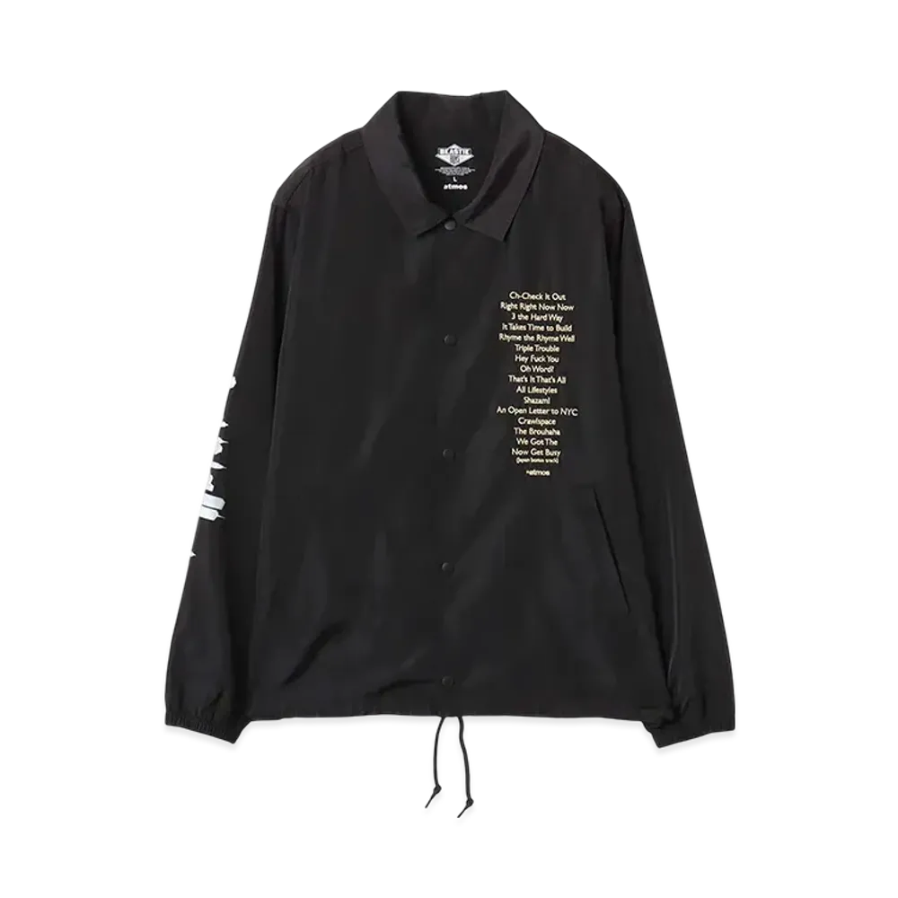 atmos x Beastie Boys Coach Jacket "Black"