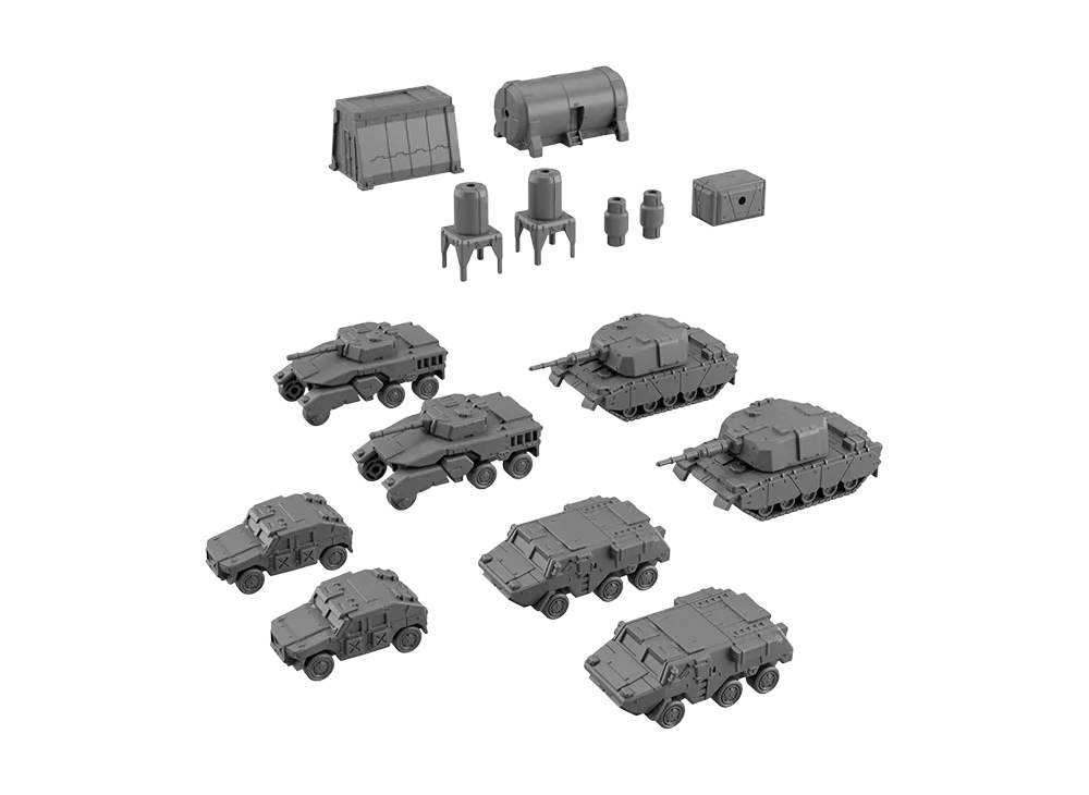 BANDAI "30 MINUTES MISSIONS" 30MM 1/144 Option Parts Set 24 (Multi-Object 1)