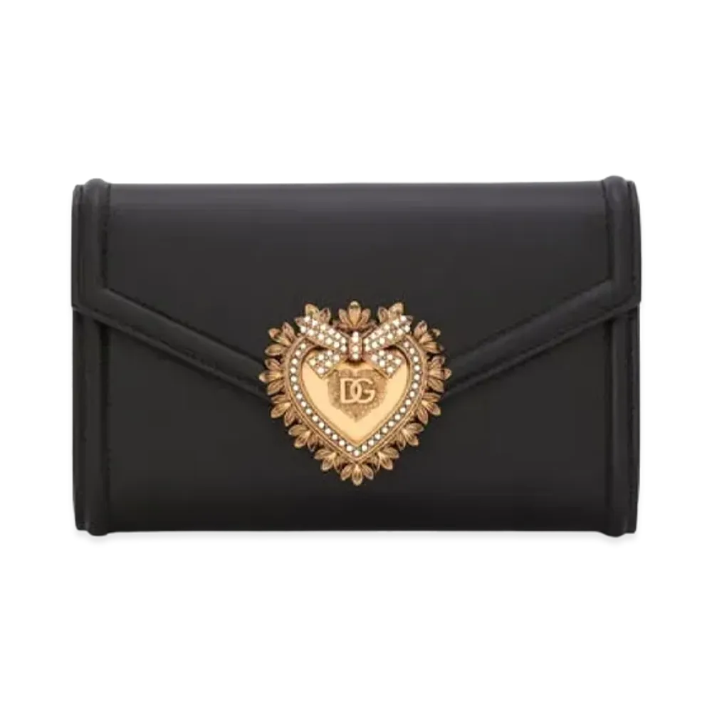 Dolce&Gabbana Divouri Mini Bag Calfskin "Black"