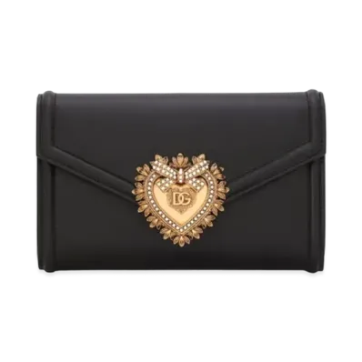 Dolce&Gabbana Divouri Mini Bag Calfskin "Black"