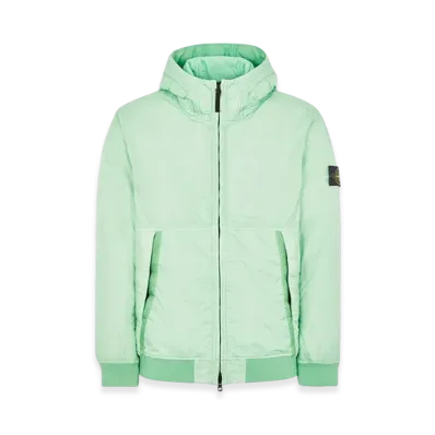 Stone Island 40823 Garment Dyed Crinkle Reps Recycled Nylon with Primaloft TC Jacket - 23FW "Light Green"