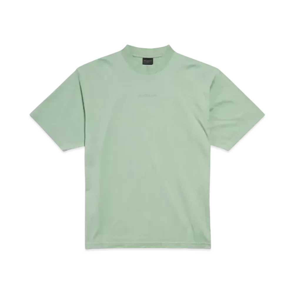 BALENCIAGA Back Reflective T-Shirt Medium Fit "Sage Green"