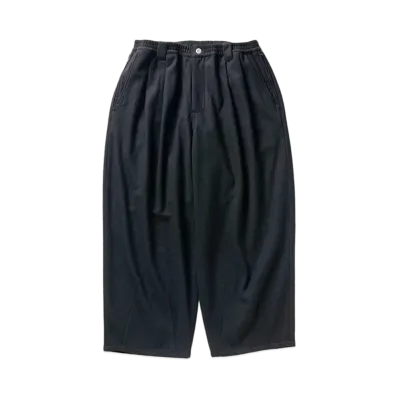TIGHTBOOTH Wool Baggy Slacks "Black"