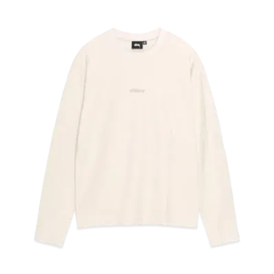 Stussy Wave Jersey Crew "Bone"