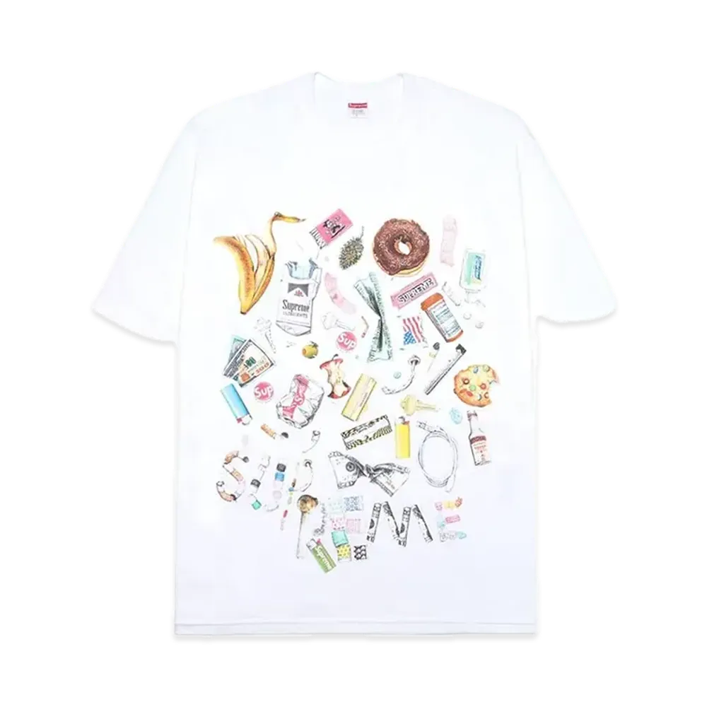 Supreme Trash Tee "White"