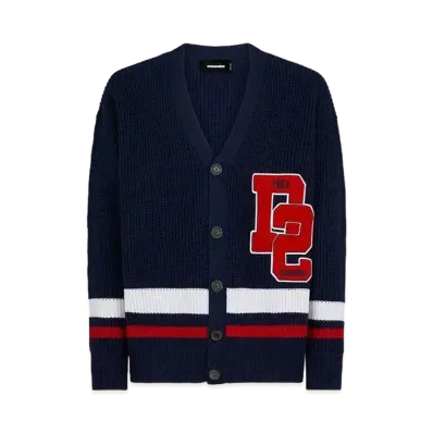 Dsquared2 D2 Knit Cardigan "Blue"
