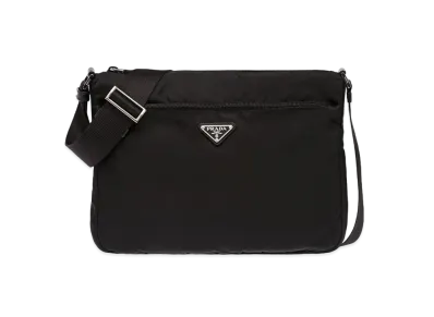 PRADA Vela Nylon Shoulder Bag "Black"