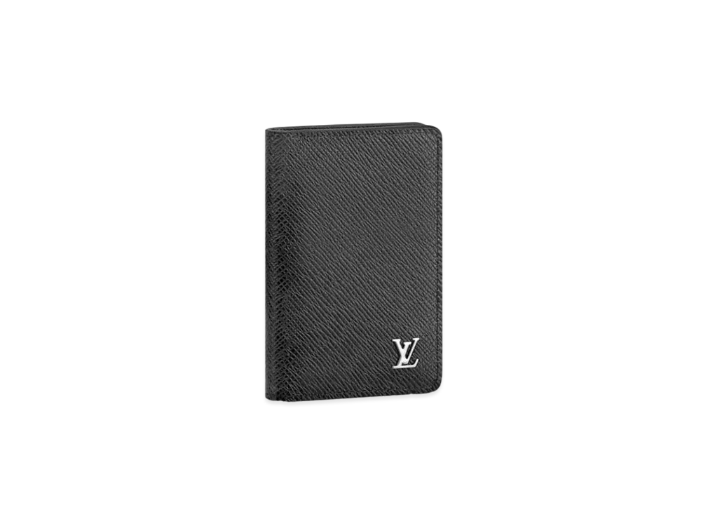 Louis Vuitton Pocket Organizer Taiga "Noir"