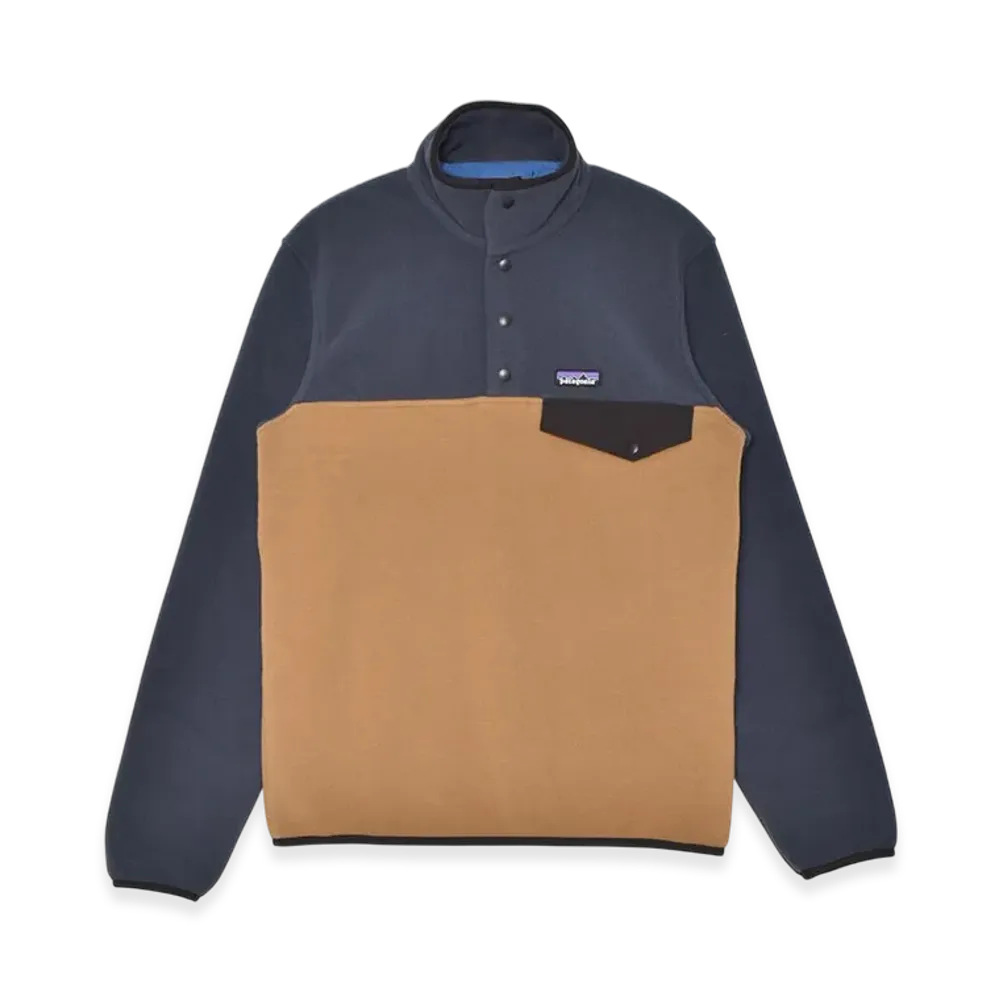 Patagonia Men's Lightweight Chinchilla SnapT Pullover "Deer Brown"