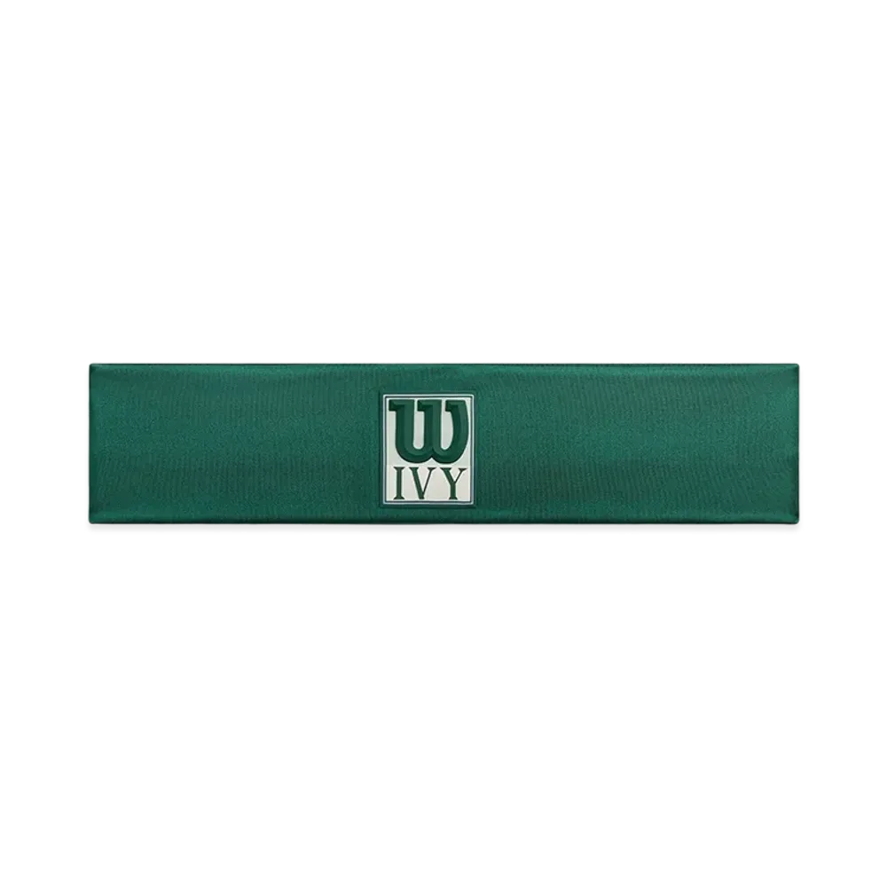 Kith Ivy For Wilson Logo Wide Headband "Ivy Green"