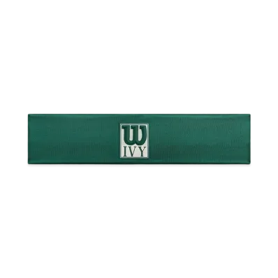 Kith Ivy For Wilson Logo Wide Headband "Ivy Green"