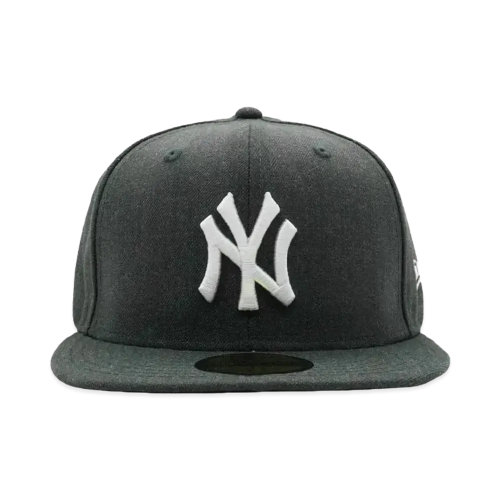 NEW ERA 59FIFTY New York Yankees Heather Gray x White "DARK GRAY"