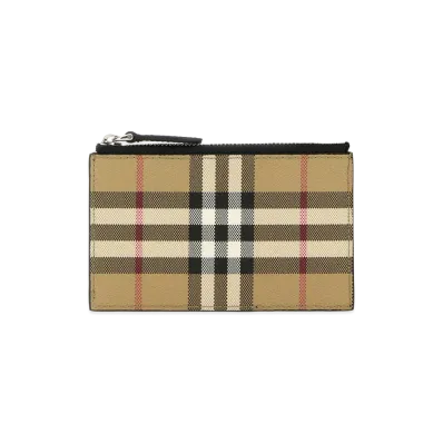 Burberry Printed Canvas Card Holder "Printed"
