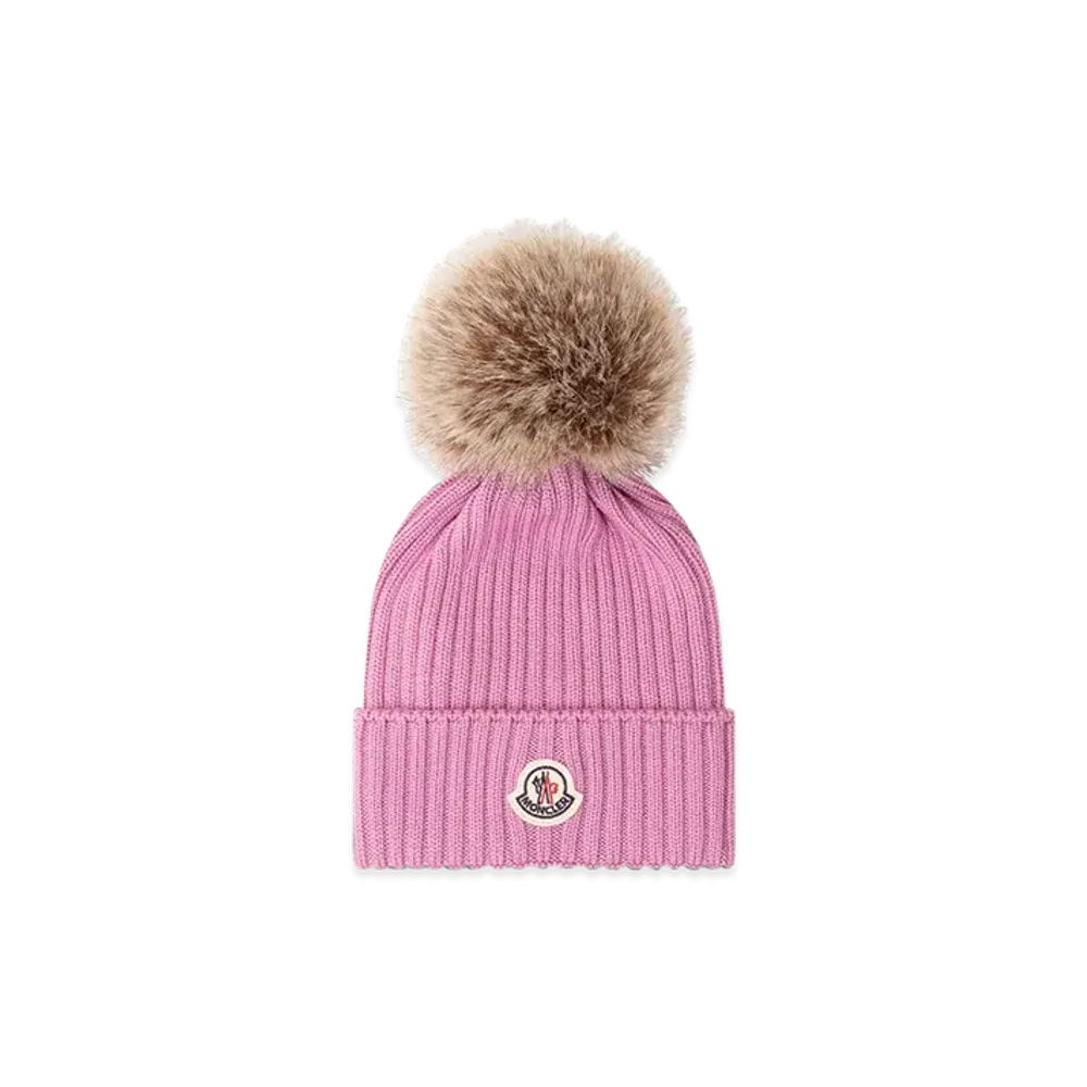 MONCLER Kids Beanie "Pink"