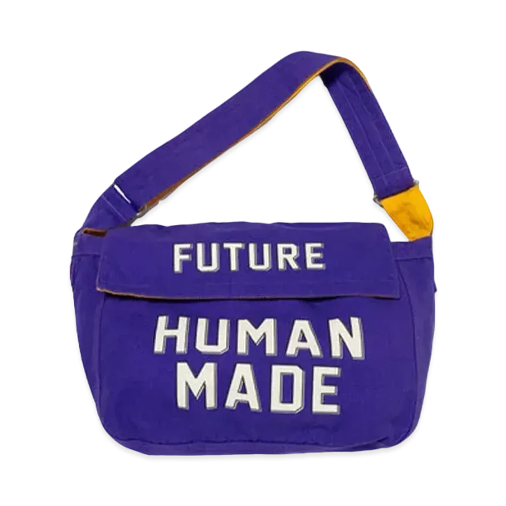 HUMAN MADE Mail Bag Medium "Purple"
