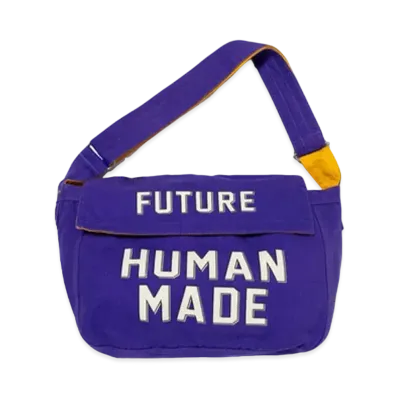 HUMAN MADE Mail Bag Medium "Purple"
