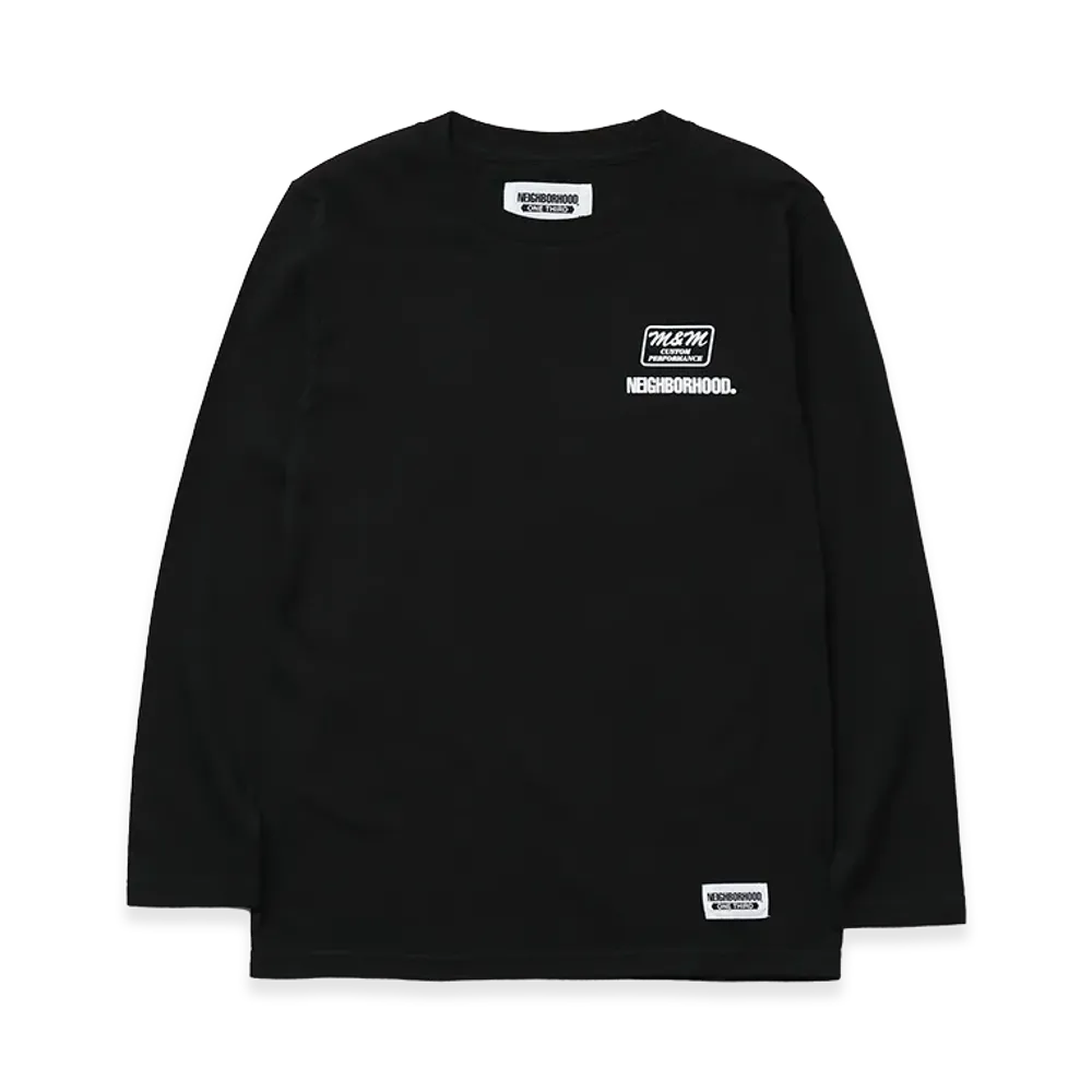 NEIGHBORHOOD x OT x M&M . Kids Tee LS "Black"