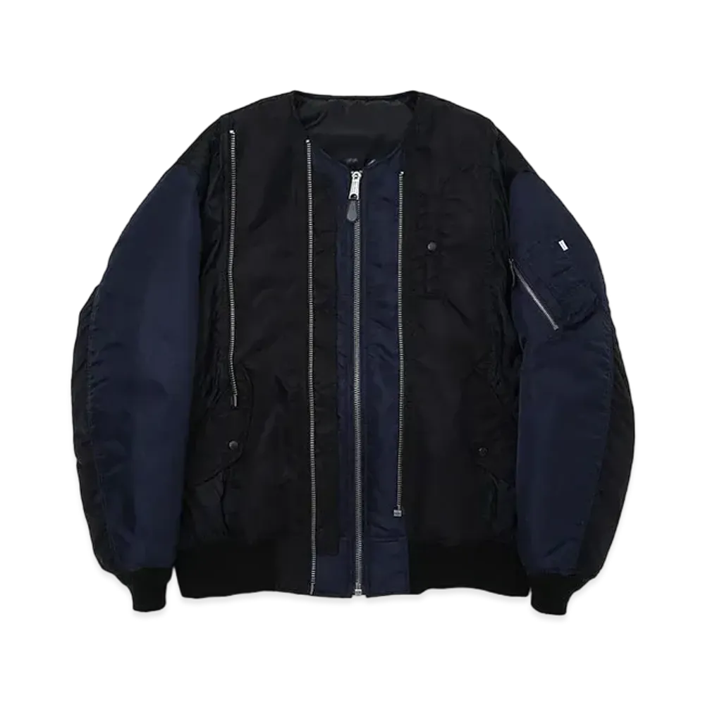 DOGS x AVIREX x FACETASM BUG MA-1 JACKET "BLACK"