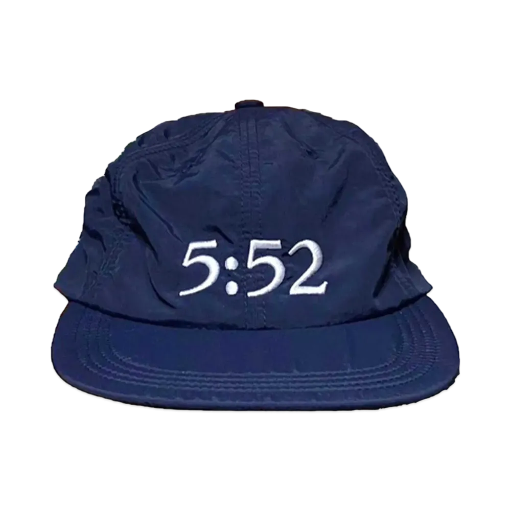 SSZ x Garbage Soft Brim 6 Panel Cap (5:52) "Navy"