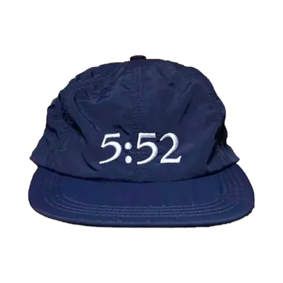 SSZ x Garbage Soft Brim 6 Panel Cap (5:52) "Navy"