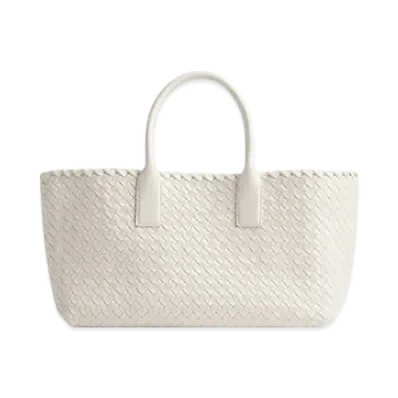 Bottega Veneta Small Cabat "White"