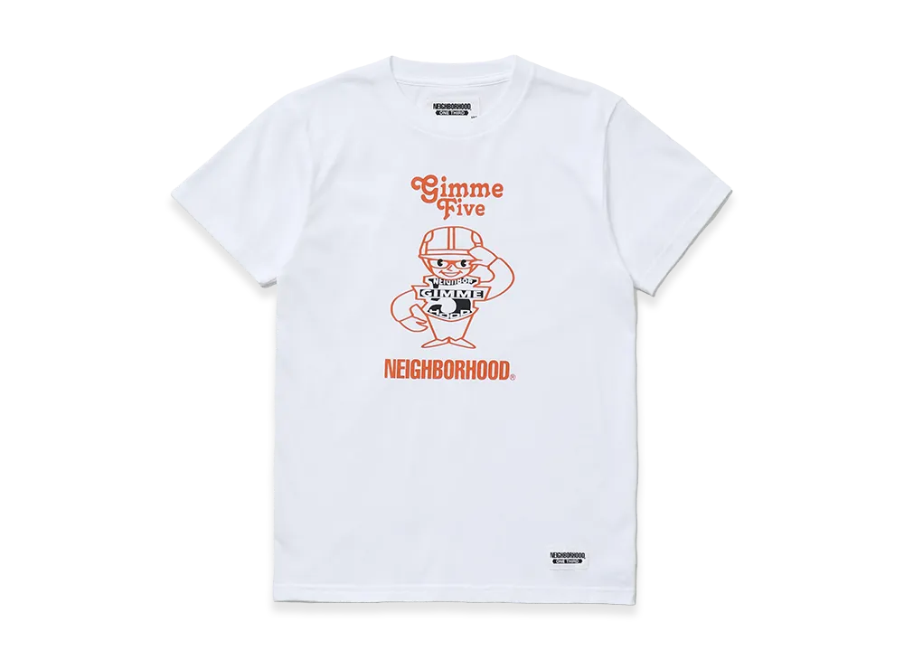 NEIGHBORHOOD One Third Kids OT x Gimme Five . Tee SS "White"