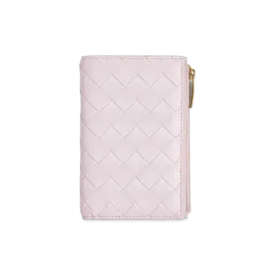 Bottega Veneta Bifold Zip Wallet "Bris Washed"