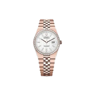ROLEX Land-Dweller 36mm Everose Gold Diamond 127285TBR "Intense White"