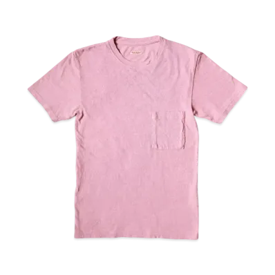 KAPITAL Gauze Poke Tee "Pink"