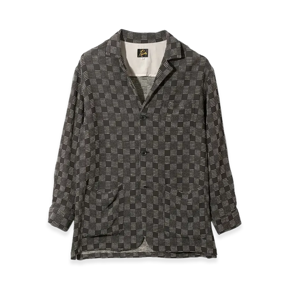 NEEDLES Easy Jacket - Ratine Jacquard "Plaid"