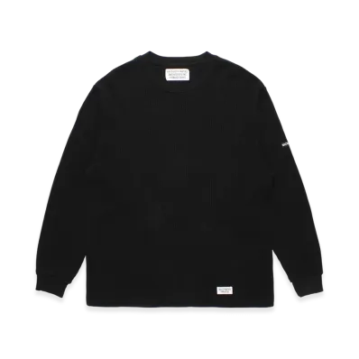 WACKO MARIA Thermal Shirt "Black"
