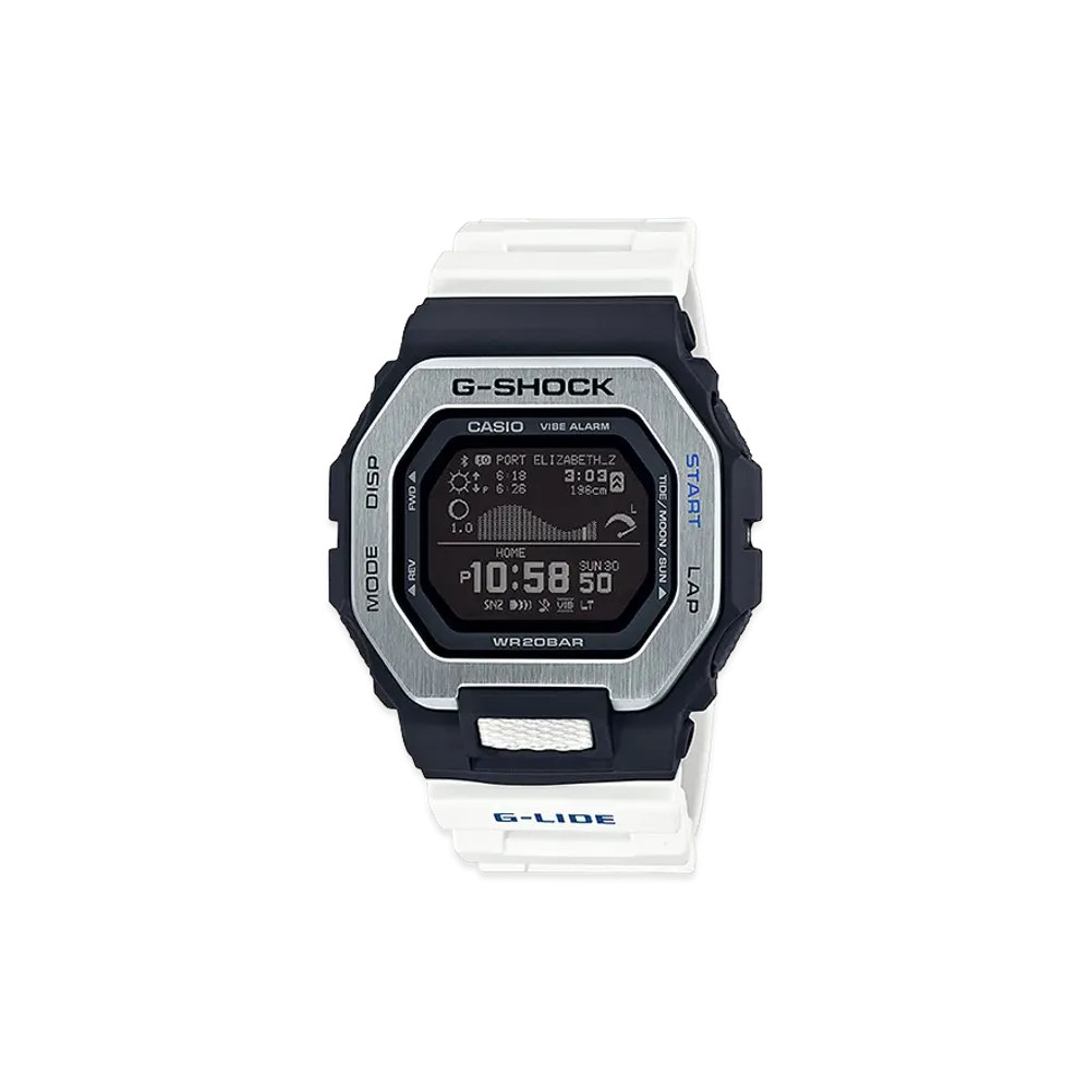 Casio G-Shock GBX-100-7JF "Black/White"
