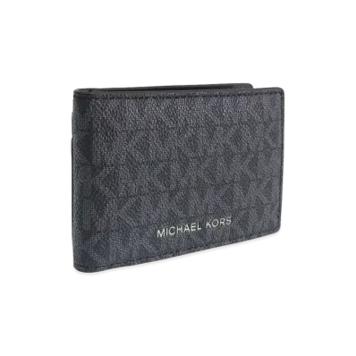 MICHAEL KORS Cooper Compact Id Wallet "Black"