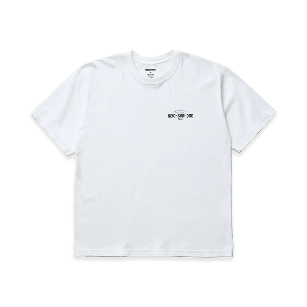 NEIGHBORHOOD Nh . Tee SS-1 "White"