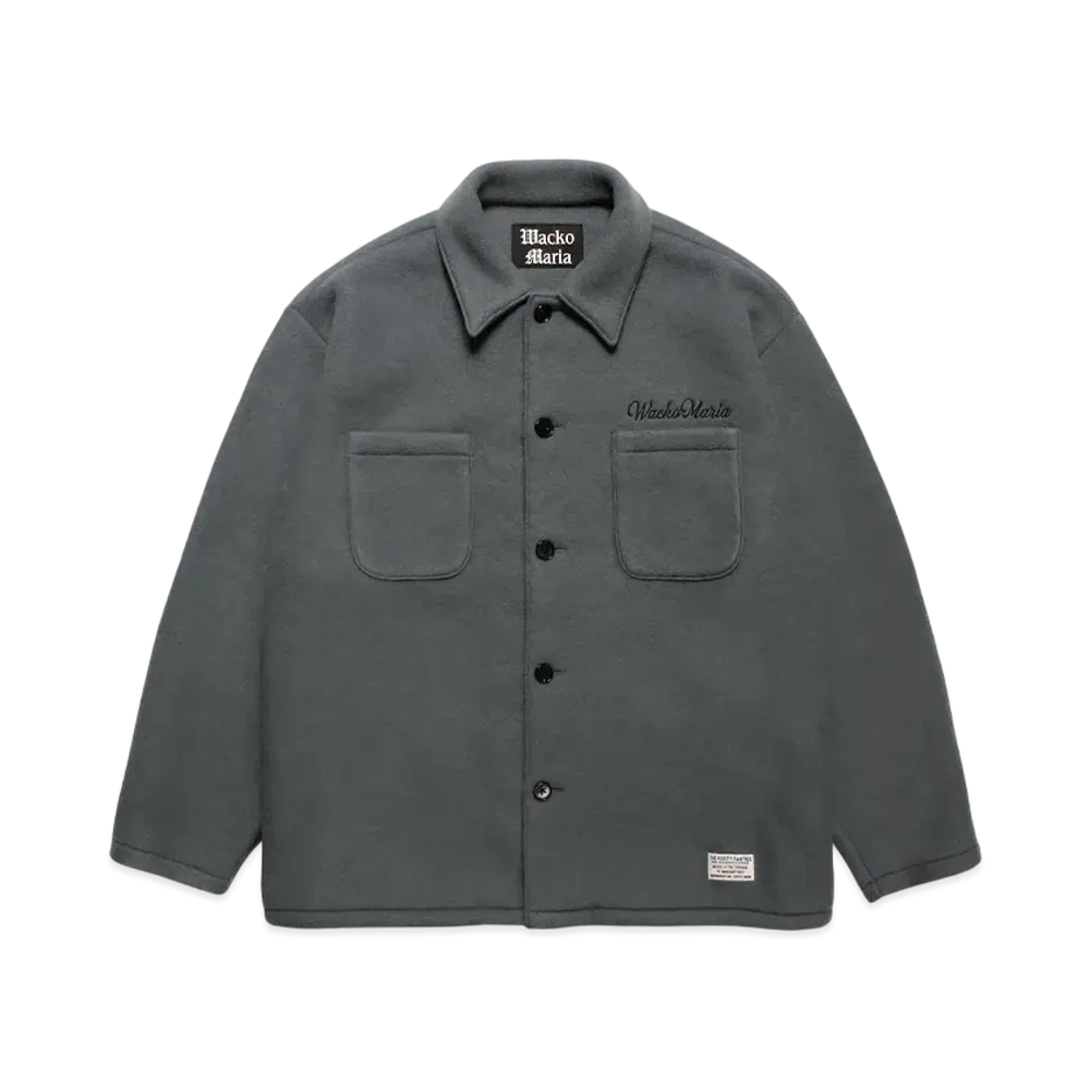 WACKO MARIA Exclusive Fleece Shirt Jacket "Gray"