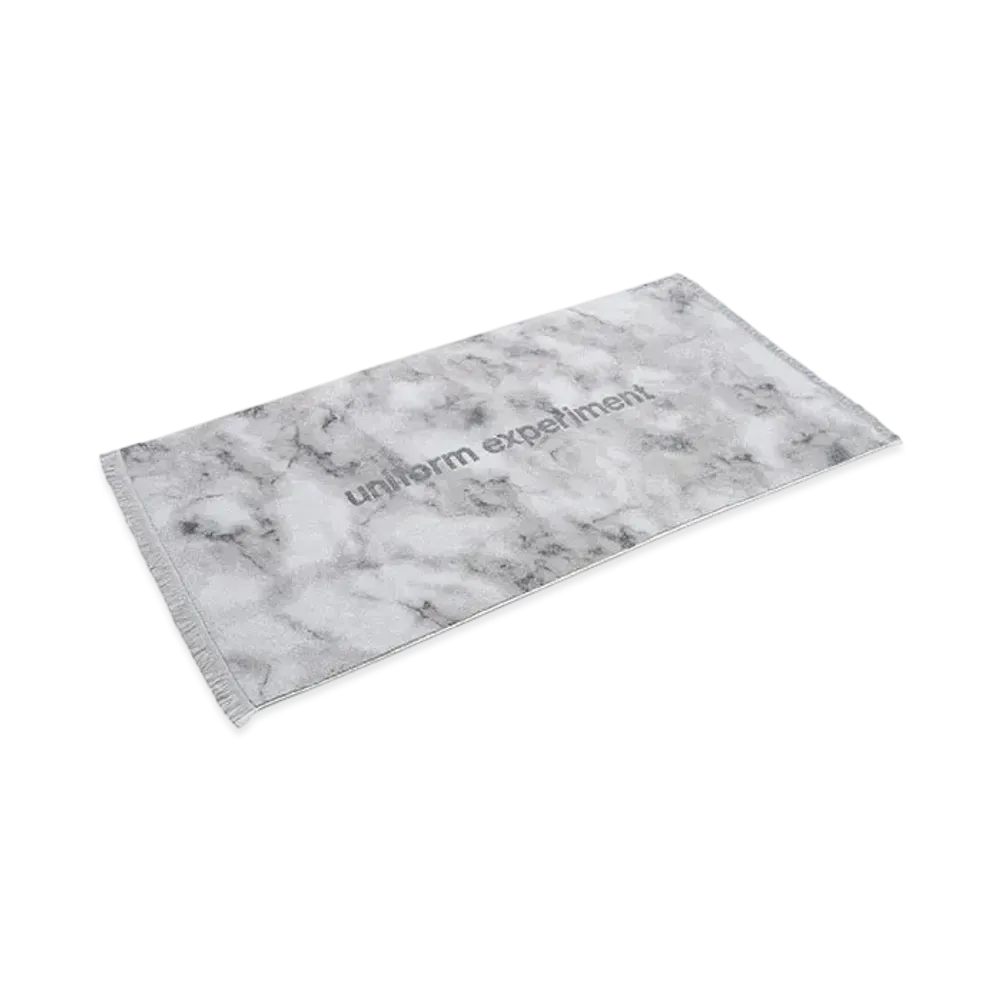 uniform experiment Marble Rug "White"